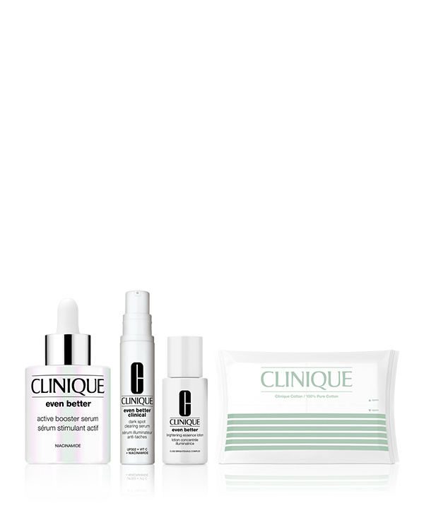 EVEN BETTER ACTIVE BOOSTER SERUM, \今ならお得な2種のセットも選べる!/<br>美肌力、起動<sup>*1</sup>。全方位型、薬用導入美容液。