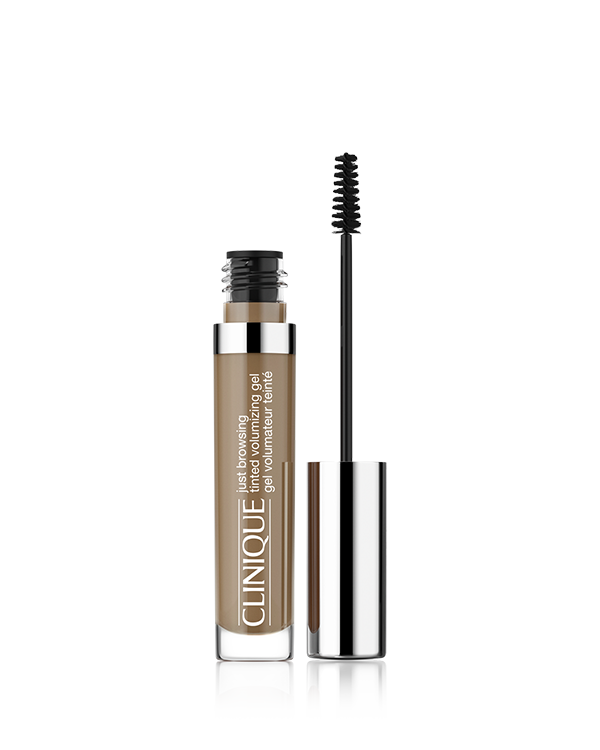 JUST BROWSING TINTED VOLUMIZING GEL, 思い通りのカラーとふんわり立体感。自然な洗練眉をつくる、アイブロウ マスカラ。