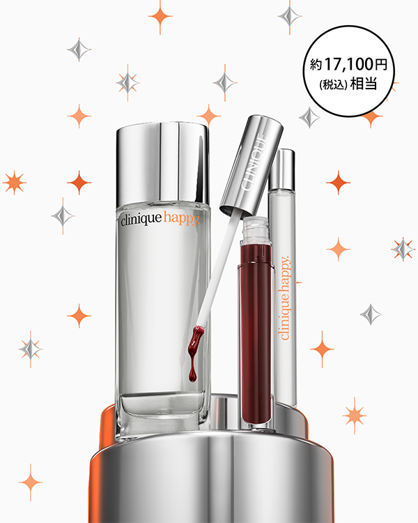 HAPPY FRAGRANCE SET 26, \ハッピーに包まれる/<br>まとった瞬間、笑顔が広がる。香りとツヤの贈り物。